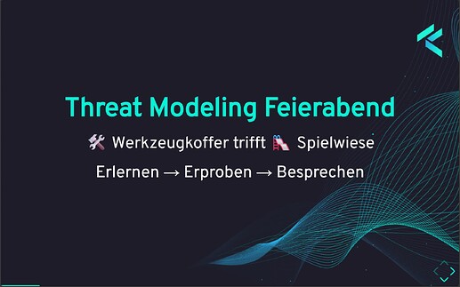 Konzept eines Threat Modeling Feierabends