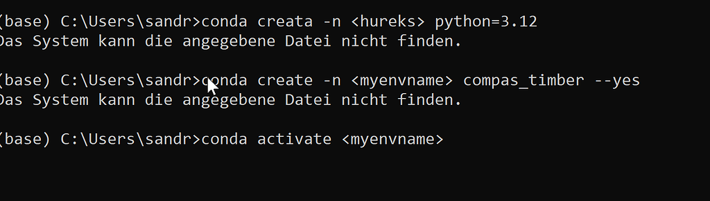 Installation Problem - compas