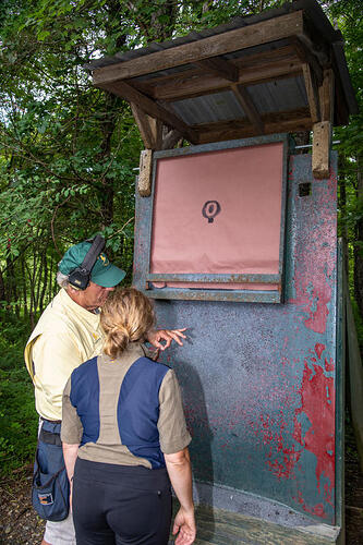 Shoot large targets to get the best understanding of your pattern. Photo by Andrea Bogard
