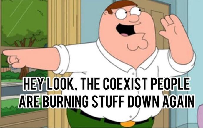 coexist burn
