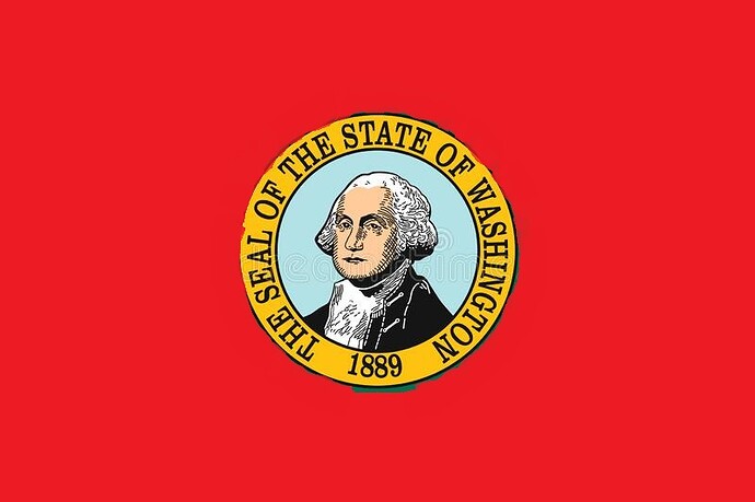 washington flag
