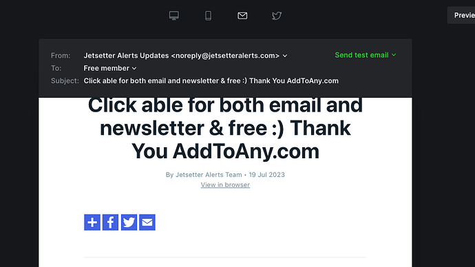 Email Preview