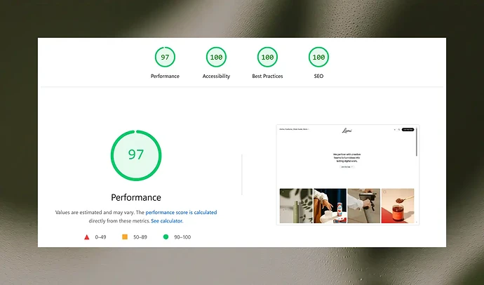 PageSpeed Insights (Desktop)