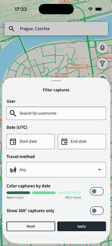 Map filters
