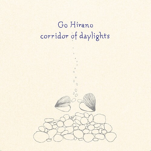 Go Hirano - corridor of daylights
