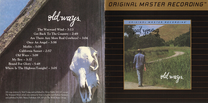 Neil Young - Old Ways MFSL UDCD 663 a