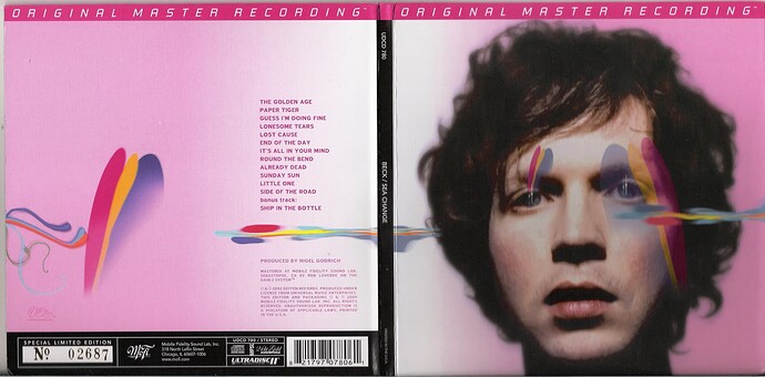 Beck - Sea Change (MFSL) - FRONT_BACK