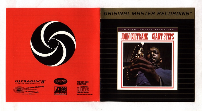 John Coltrane - Giant Steps MFSL Cover