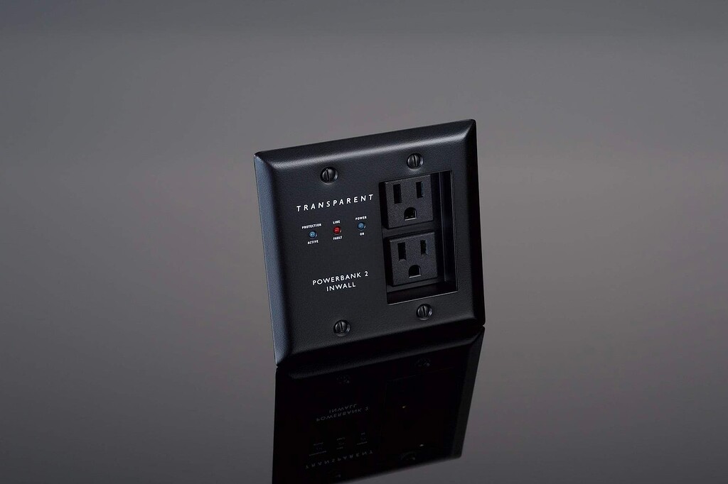 Transparent Audio PowerBank 2 in wall Power Conditioner