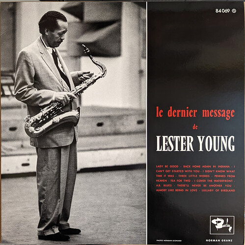 Le Dernier Message De Lester Young, Primary, 1 of 11|598.9856297548605x600