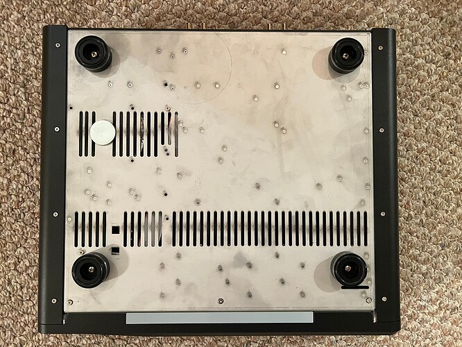 PS Audio PMG Signature Preamp Bottom Photo