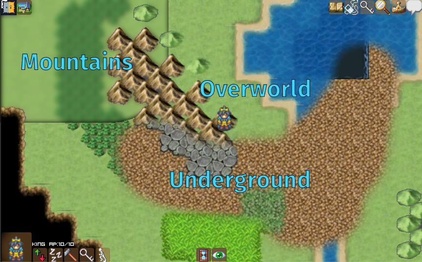 Display the different levels (0.2f)