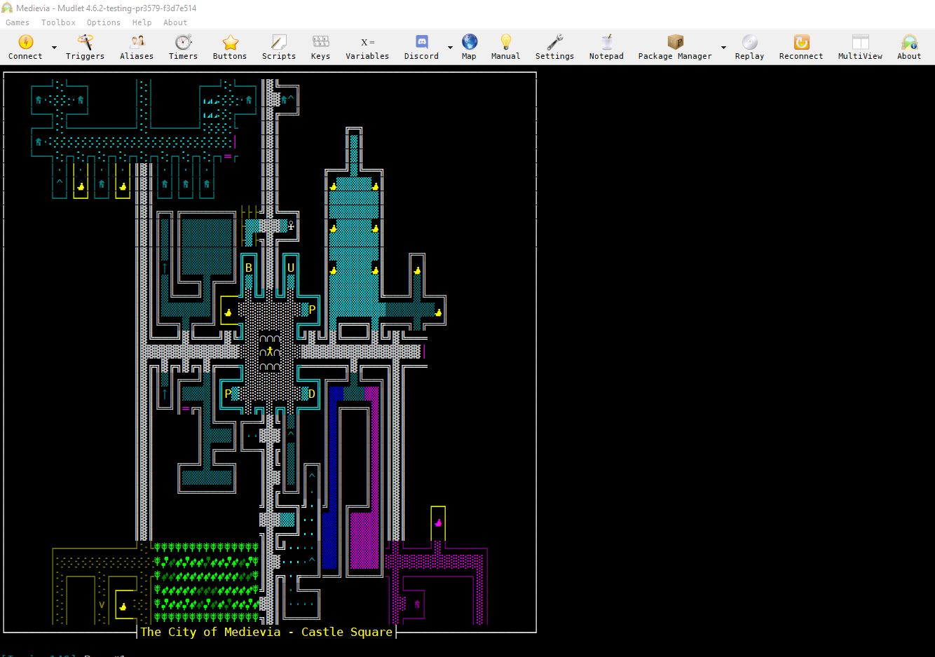 CP437 encoding with a custom font