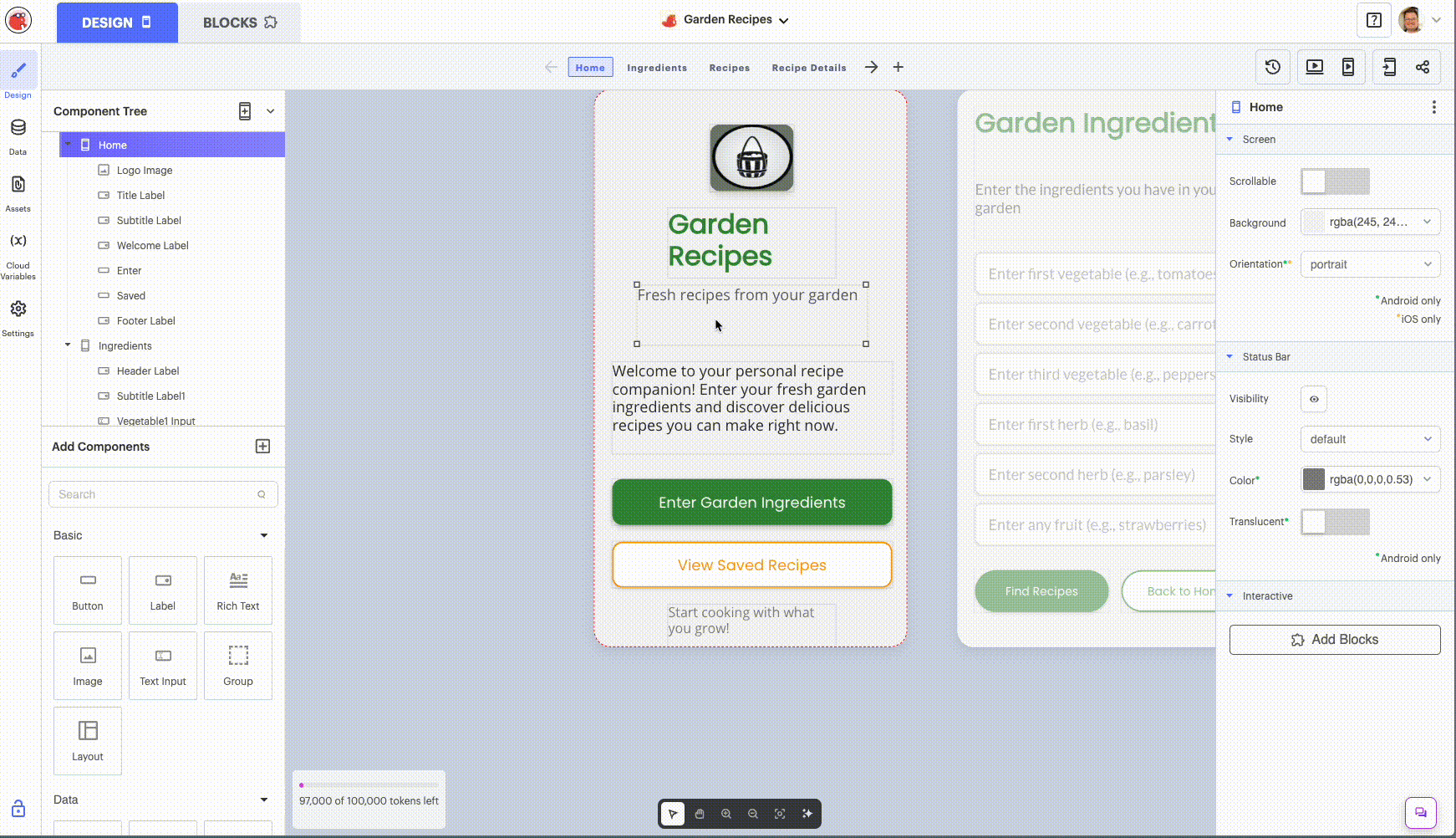 omnibar_design_tab