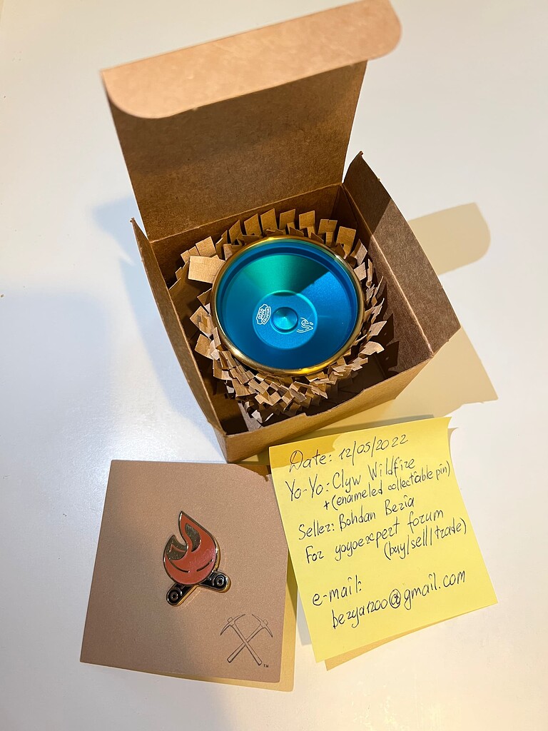 Clyw Wildfire - Buy / Sell / Trade - YoYoExpert Forums