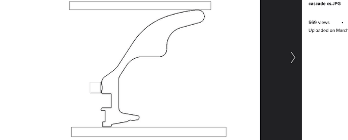 Cascade profile for measurements