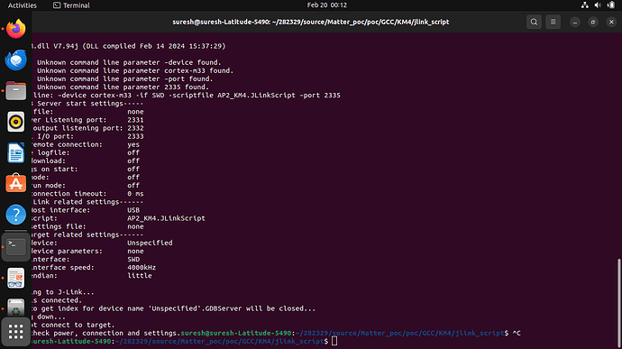 Jlink_Debug_error