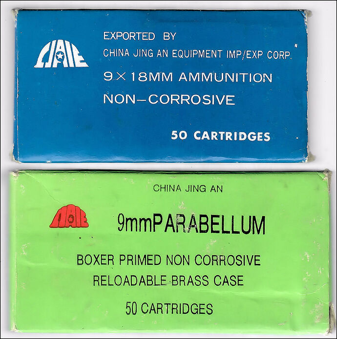 9x19 C J - General Ammunition Discussion - International