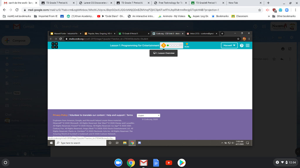 New Students cannot log on! - CS Discoveries - Code.org Professional ...