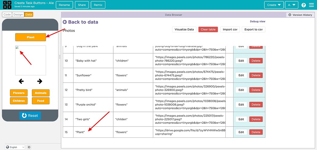 Help with using pictures/photos in lists & tables - Coding and ...