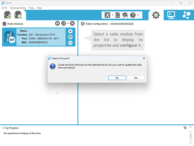 Screenshot Xbee
