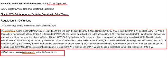 SOLAS CH XIV   DEFINITIONS