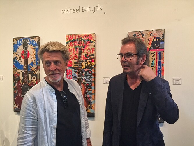 Ross and Jonathant at Galllery