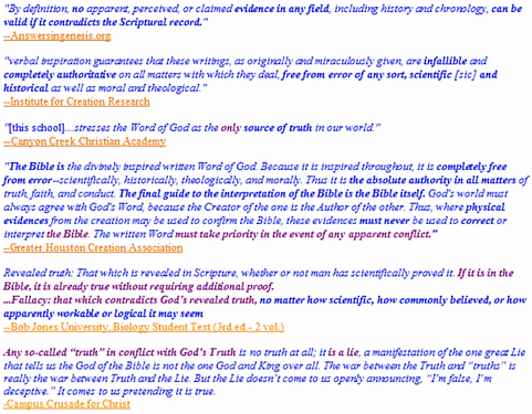 creationism