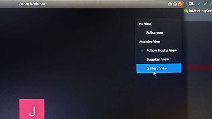 Attendee Gallery Mode