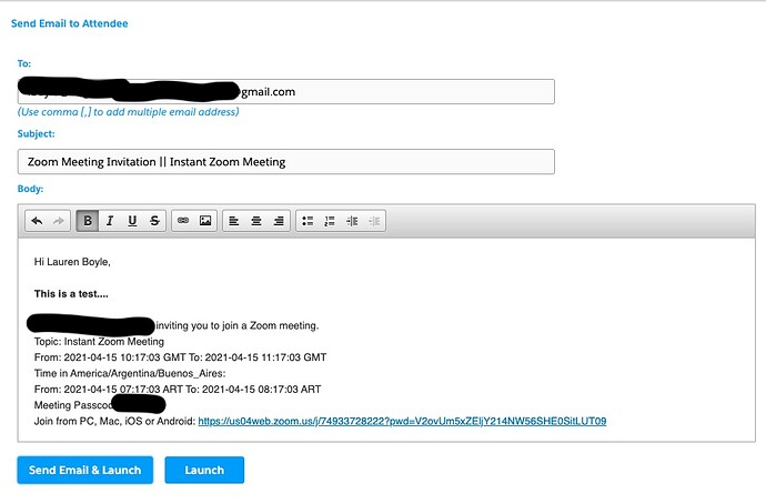 send email