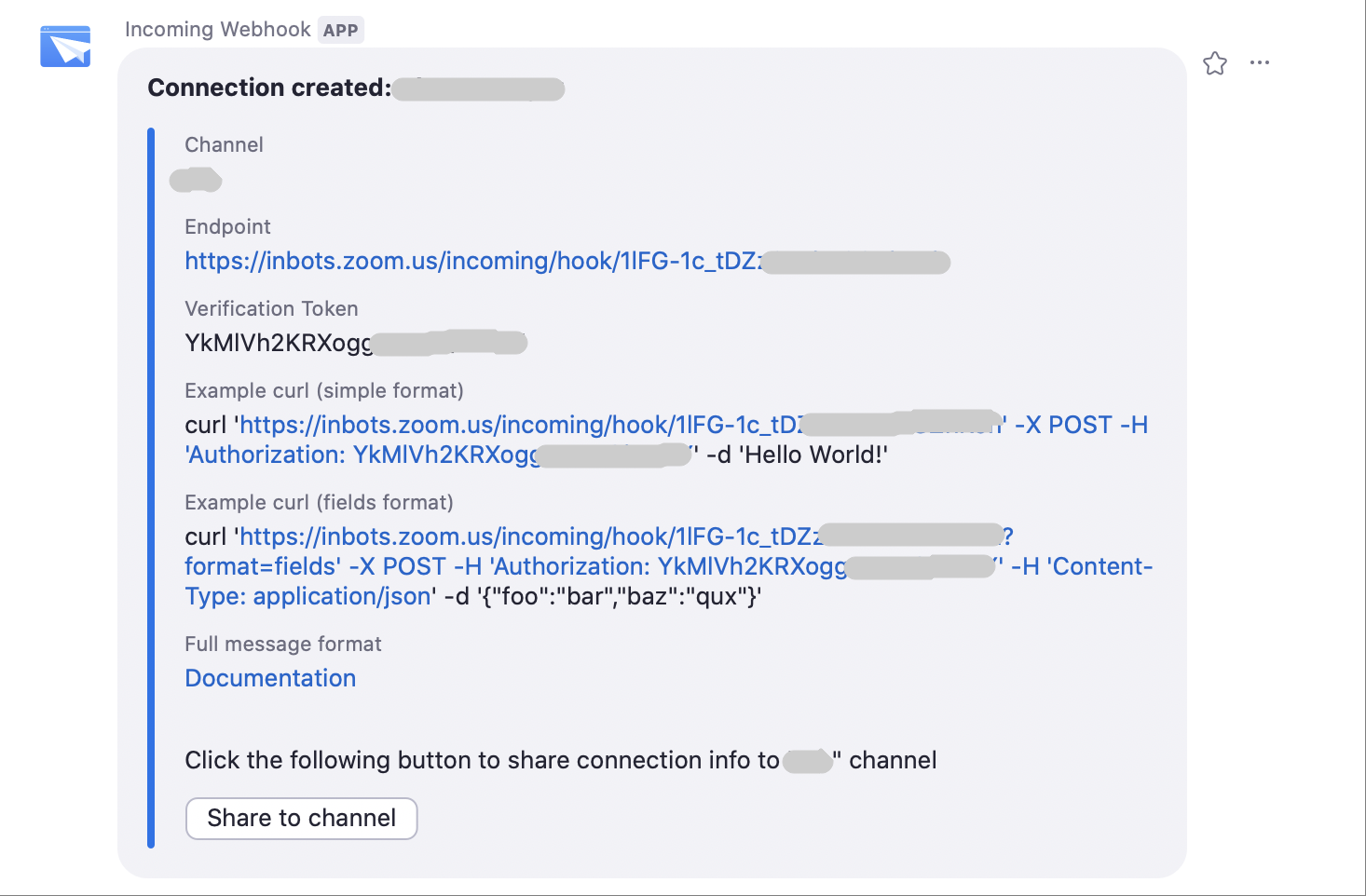 Incoming Webhook - App Marketplace - Zoom Developer Forum