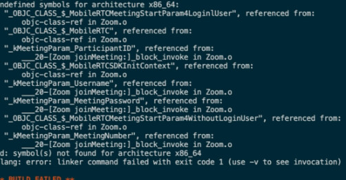zomm error