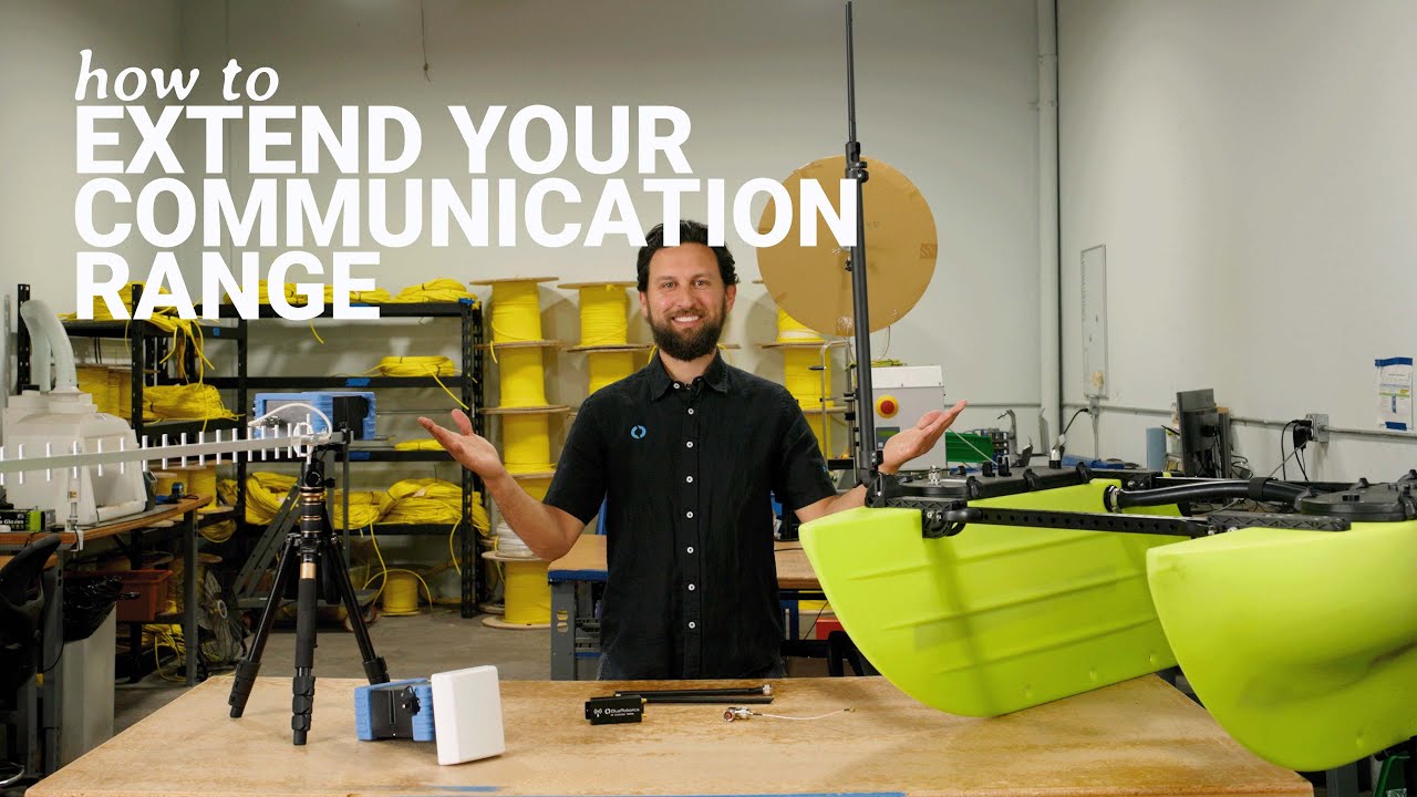Extend Your Communication Range ft. The BlueBoat Antenna and Accessory Mast