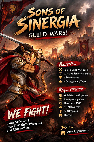 Sinergia recruitment poster