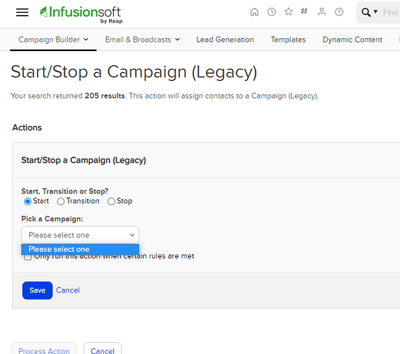 infusionsoft-campaign-not-working