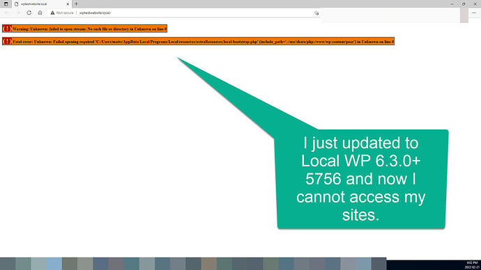 local-wp-error-issue