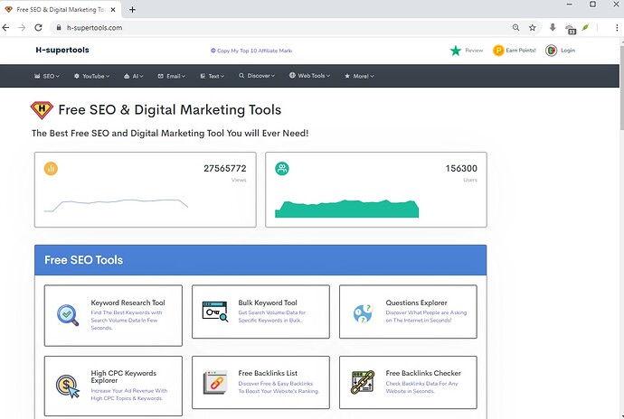 H-Supertools Homepage