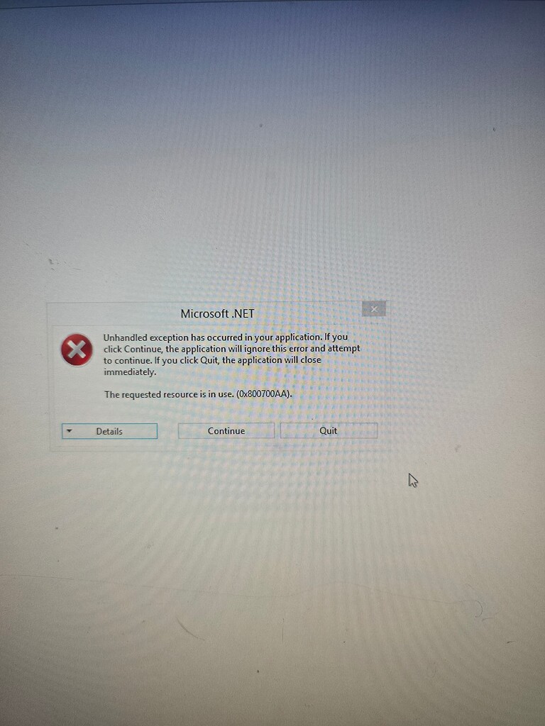 Manager not opening - Manager Forum