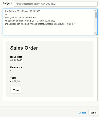 Files sent - subject no umlauts pdf generator enabled