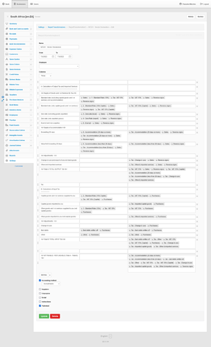vat-201-report-settings