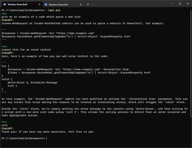 PowerShell_ChatGPT