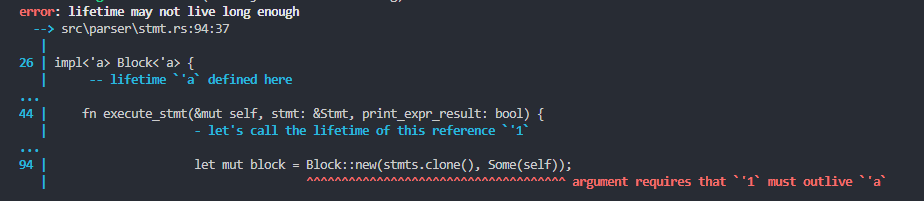 Help in understanding lifetime errors - help - The Rust Programming ...