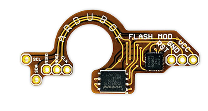 DIY modchip - Project Falcon - Arduboy