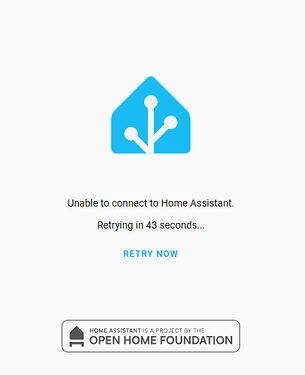 HomeAssistant-websocket-issue-connectionretry