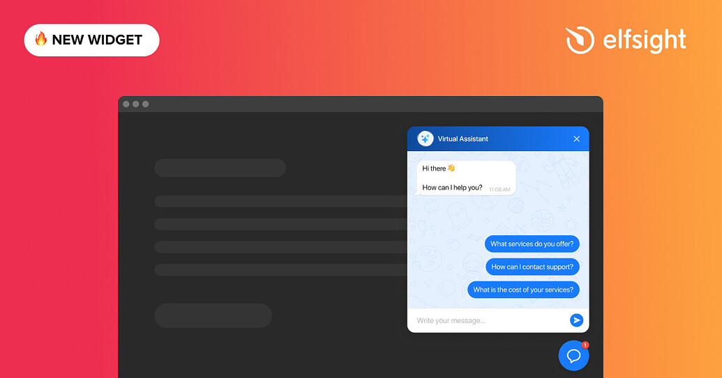 [NEW WIDGET]: Say hello to AI Chatbot! 🚀 - New Feature - Elfsight Community