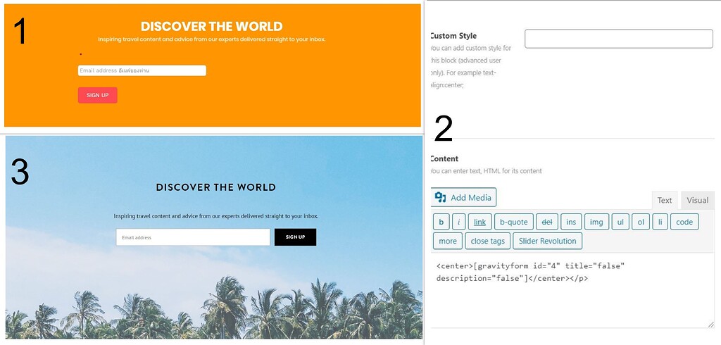 Form location and form background - Get Help - Gravity Forms