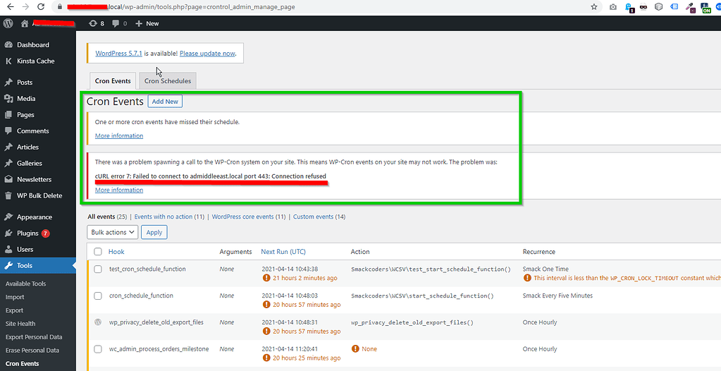 Enabling cron job application support kinsta community
