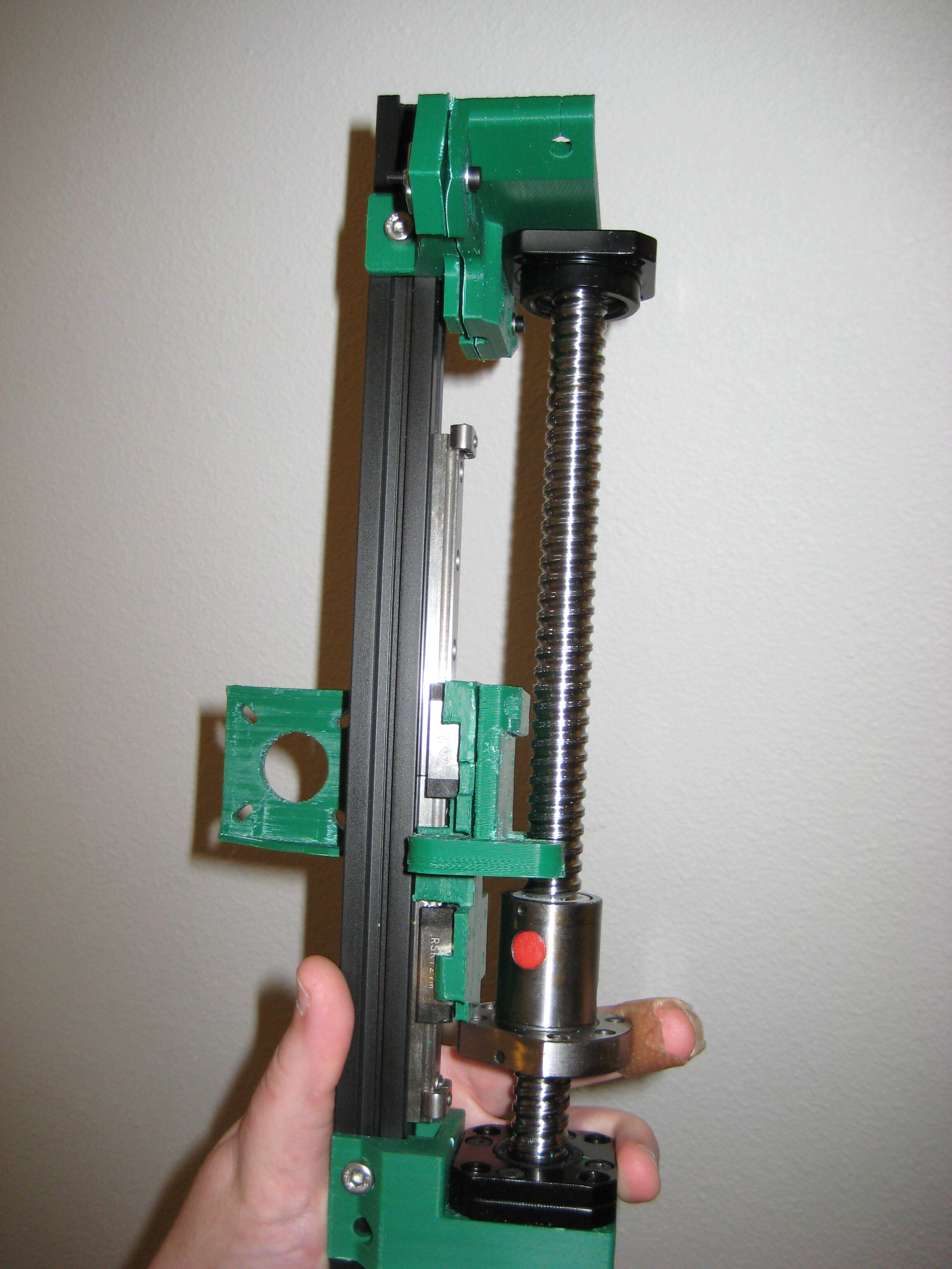 【THE MOZZ】[Premium] Whole Garment Wool llic Setup Ballscrew Z axis for AO-10x Linear Z Rail Equipped Printers