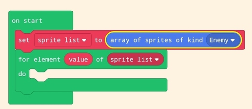 Sprite Menu Make Code Can you have multiple instances of the same sprite - Arcade - Microsoft ...