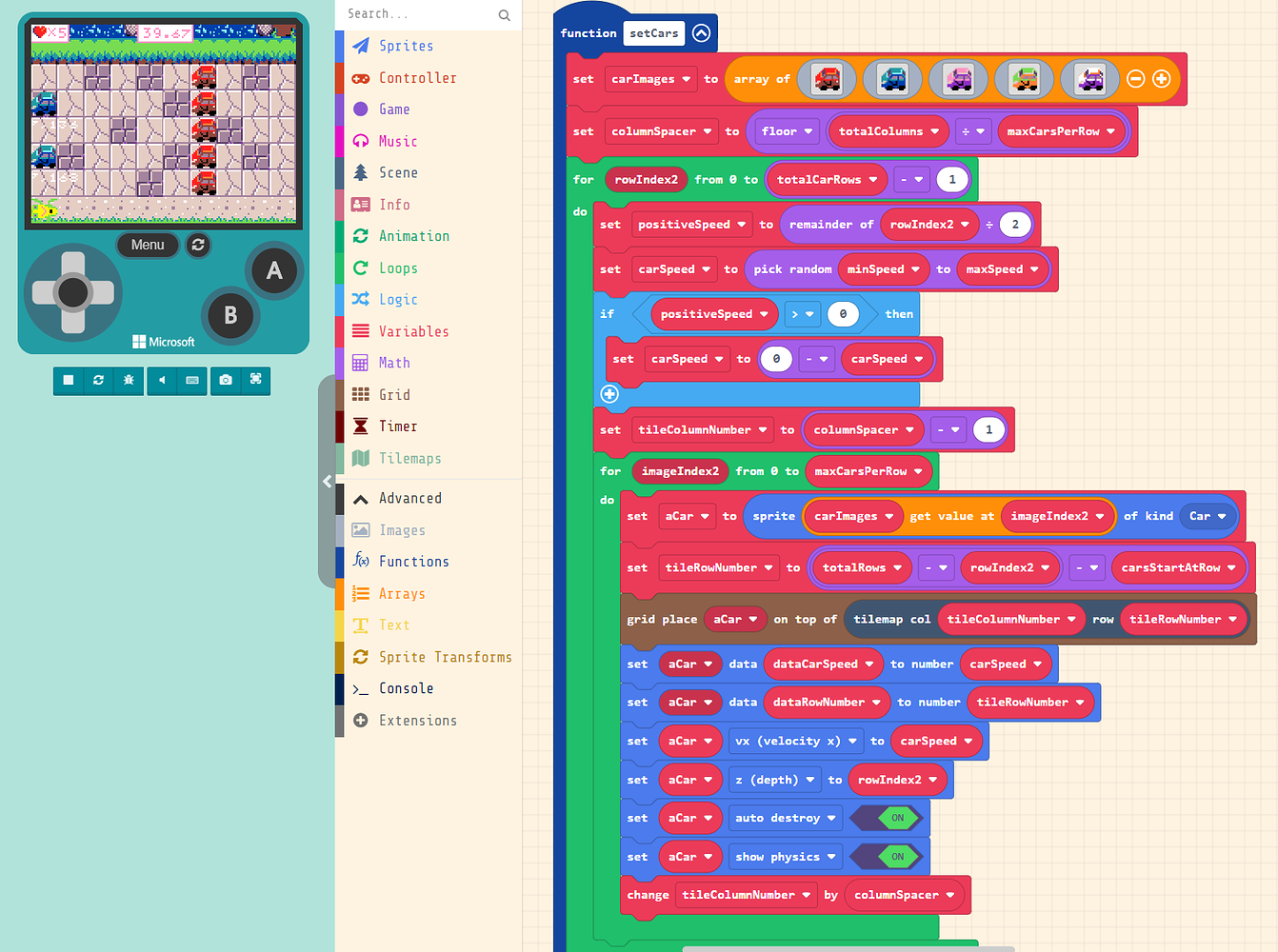 Enemy Defeat - Help - Microsoft MakeCode